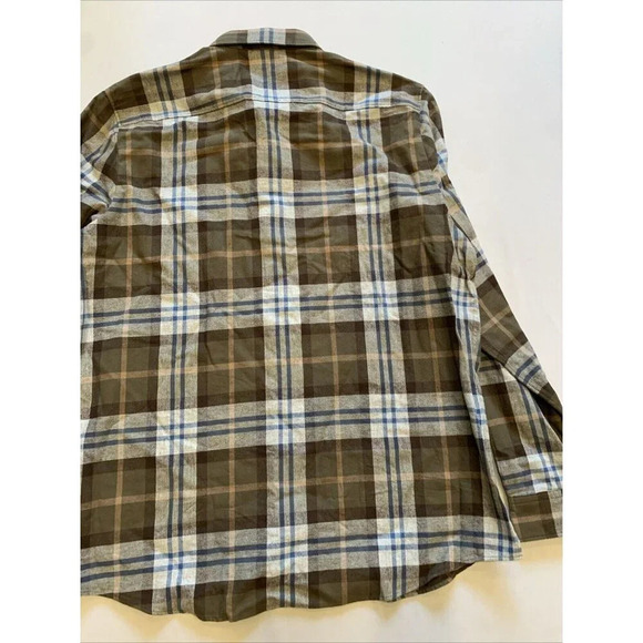 Hugo Boss Men's Brown Plaid Ermann Long Sleeve Button Down Shirt XL NWT - Picture 10 of 12